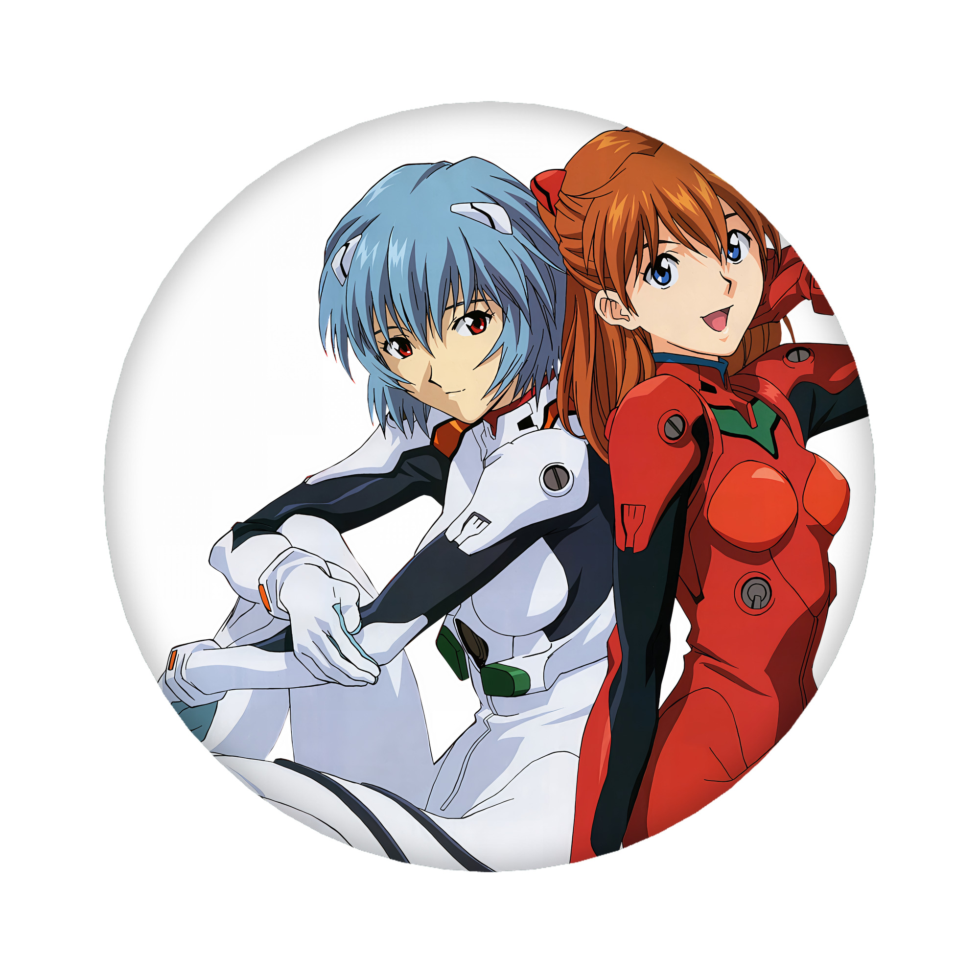 （画像用） EVA 新世紀エヴァンゲリオン 6cm 缶バッジ 複数セット