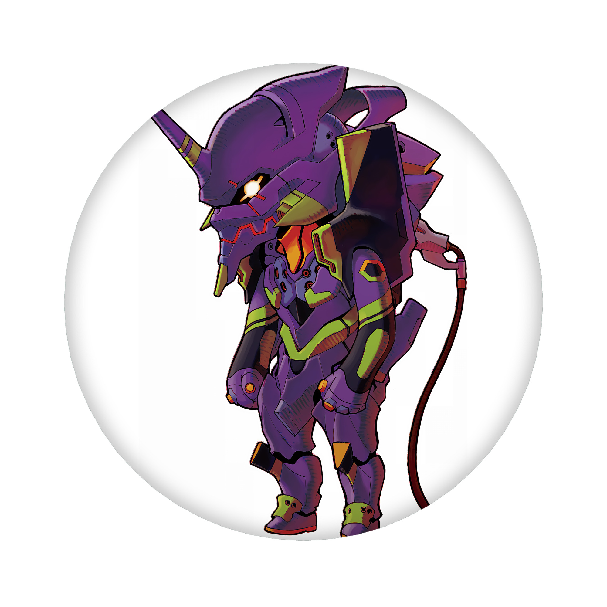 （画像用） EVA 新世紀エヴァンゲリオン 6cm 缶バッジ 複数セット