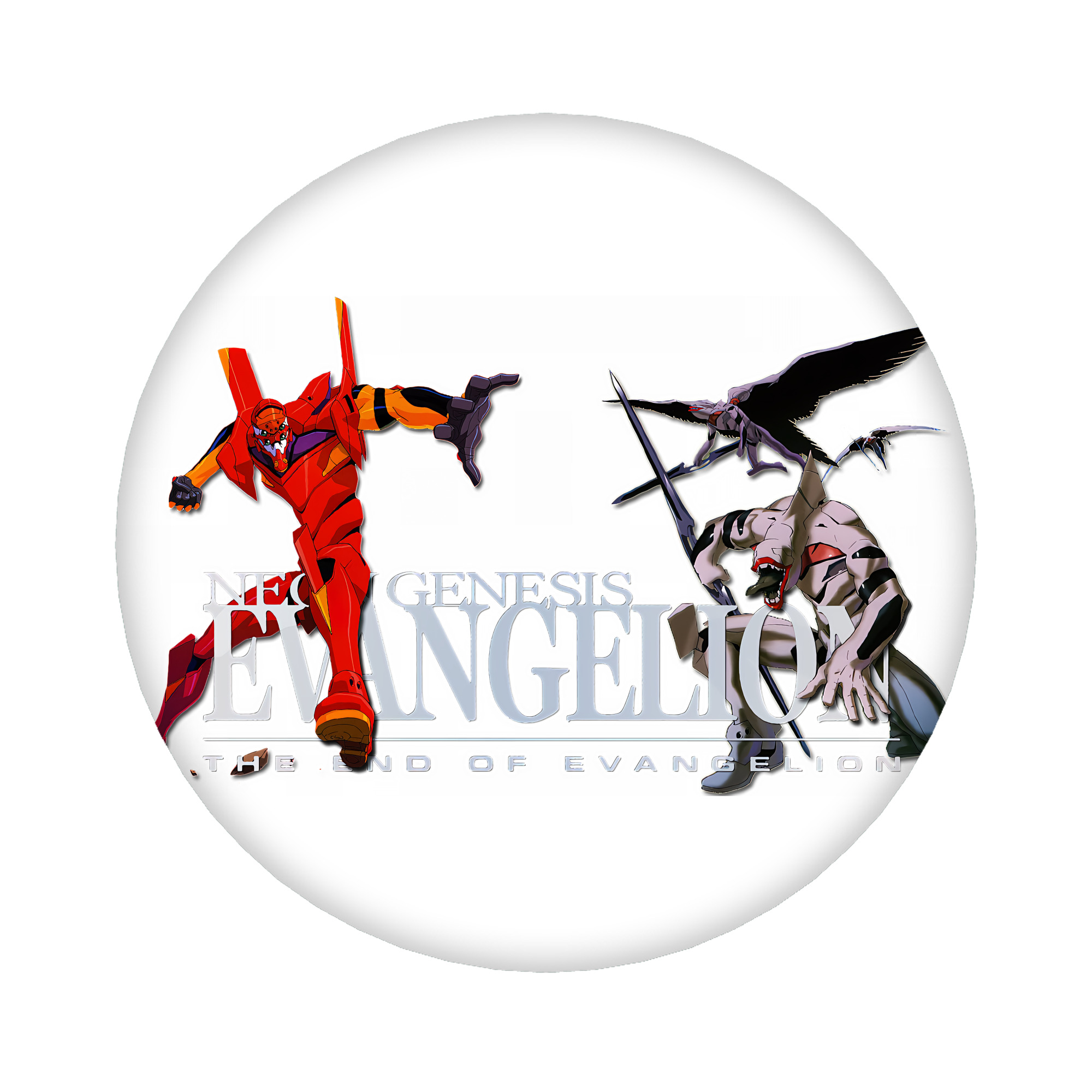 （画像用） EVA 新世紀エヴァンゲリオン 6cm 缶バッジ 複数セット